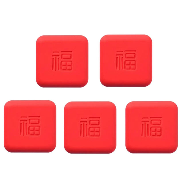 5pcs Doorknob Silent Anti-Collision Pad Living Room Bedroom Door Closing Cushion Silicone Protective Pad