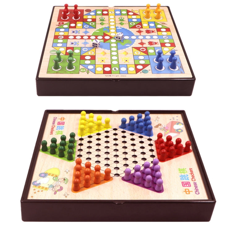Wooden Multifunctional Parent-Child Interactive Children Educational Chessboard Toy Set, 2 in 1 A Model, 2 in 1 B Model, 2 in 1 C Model, 3 in 1 A Model, 3 in 1 B Model, 3 in 1 D Model, 3 in 1 E Model, 3 in 1 F Model, 4 in 1 C Model, 4 in 1 D Model�����...