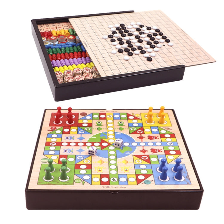 Wooden Multifunctional Parent-Child Interactive Children Educational Chessboard Toy Set, 2 in 1 A Model, 2 in 1 B Model, 2 in 1 C Model, 3 in 1 A Model, 3 in 1 B Model, 3 in 1 D Model, 3 in 1 E Model, 3 in 1 F Model, 4 in 1 C Model, 4 in 1 D Model�����...