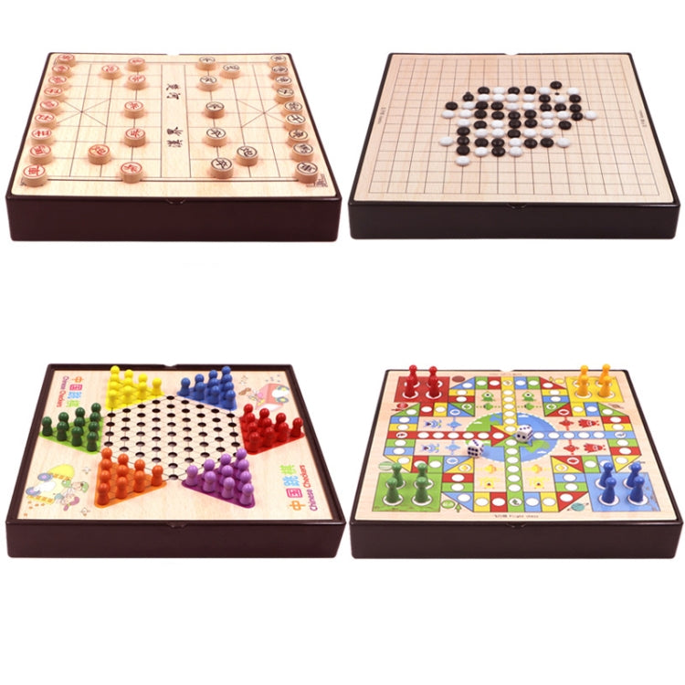 Wooden Multifunctional Parent-Child Interactive Children Educational Chessboard Toy Set, 2 in 1 A Model, 2 in 1 B Model, 2 in 1 C Model, 3 in 1 A Model, 3 in 1 B Model, 3 in 1 D Model, 3 in 1 E Model, 3 in 1 F Model, 4 in 1 C Model, 4 in 1 D Model�����...