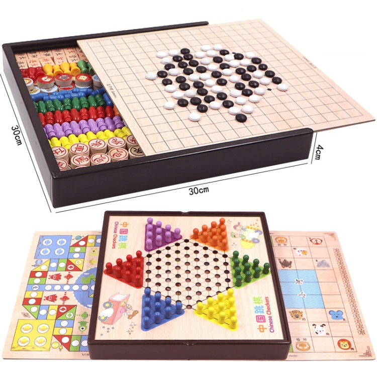 Wooden Multifunctional Parent-Child Interactive Children Educational Chessboard Toy Set, 2 in 1 A Model, 2 in 1 B Model, 2 in 1 C Model, 3 in 1 A Model, 3 in 1 B Model, 3 in 1 D Model, 3 in 1 E Model, 3 in 1 F Model, 4 in 1 C Model, 4 in 1 D Model�����...