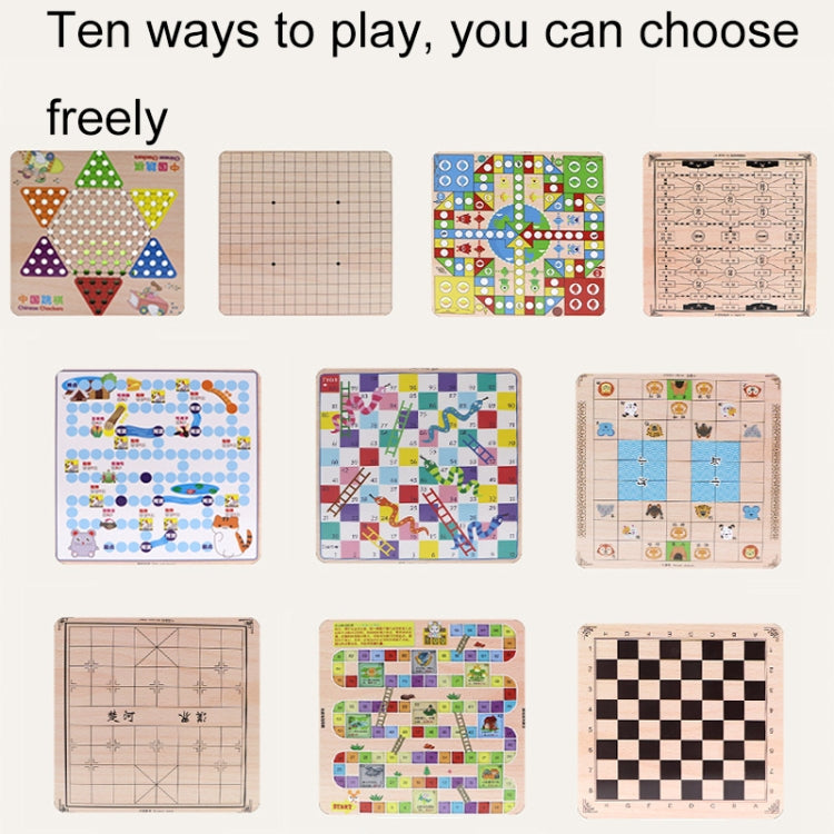 Wooden Multifunctional Parent-Child Interactive Children Educational Chessboard Toy Set, 2 in 1 A Model, 2 in 1 B Model, 2 in 1 C Model, 3 in 1 A Model, 3 in 1 B Model, 3 in 1 D Model, 3 in 1 E Model, 3 in 1 F Model, 4 in 1 C Model, 4 in 1 D Model�����...