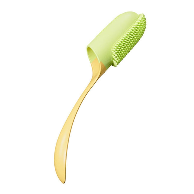 Pets Finger Toothbrush With Handle Dogs And Cats Oral Cleaning Tools