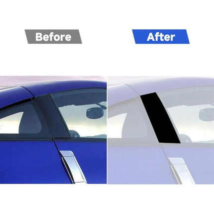 For 2003-2009 Nissan 350z 2pcs /Set Universal B-pillar Decoration Sticker for Left and Right Drive