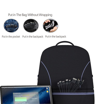 10 In 1 Multifunction USB Charging Cable For IPhone / PSP / Camera / Nokia / HTC / LG / Samsung, 10 In 1