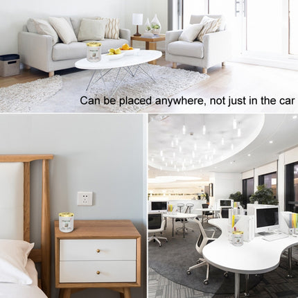 3pcs Car Aromatherapy Long-lasting Light Fragrance Solid Balm