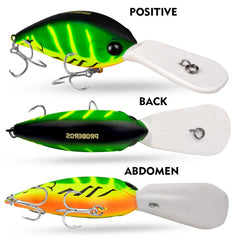 PROBEROS DW574 Bait Floating Rock Plastic Lure Small Fatty Fish Fake Bait Fishing Tackle, 12.5cm/24.5g