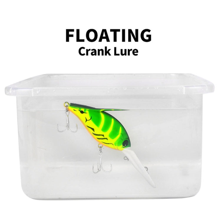 PROBEROS DW574 Bait Floating Rock Plastic Lure Small Fatty Fish Fake Bait Fishing Tackle, 12.5cm/24.5g