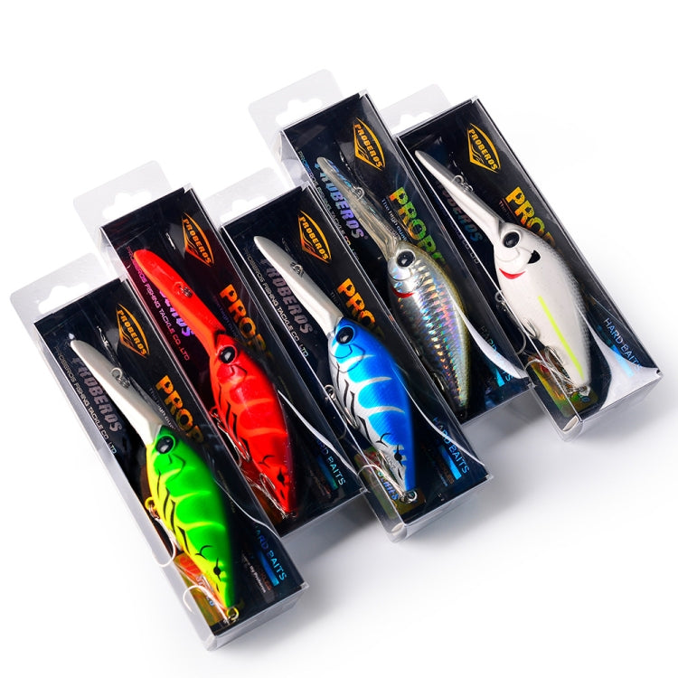 PROBEROS DW574 Bait Floating Rock Plastic Lure Small Fatty Fish Fake Bait Fishing Tackle, 12.5cm/24.5g