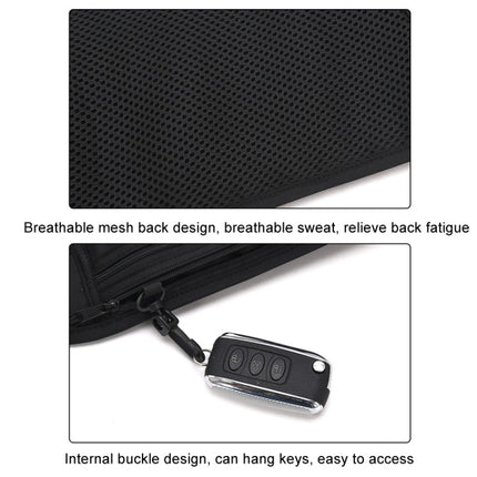 Passport Fit Invisible Waterproof Cell Phone Waist Pack Anti-theft Brush Travel Document Organizer Bag