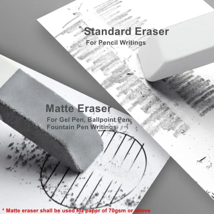 Pen Eraser Erasable Pencil Neutralizer Pen, Deli 71115 Semi-frosted, Deli 71114 Full Frosted