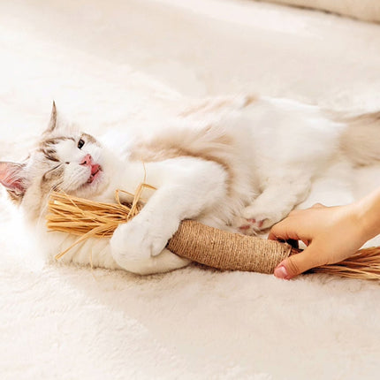 38cm Extra Large Silvervine Cat Toy Kitten Teeth Cleaning Dental Toy, 38cm Lafite