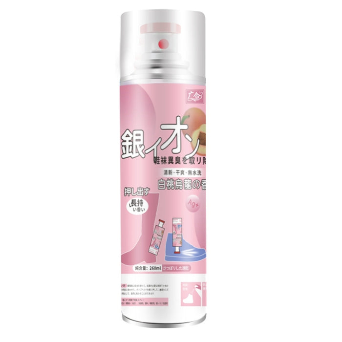 Anti-Odor Foot Sneaker Fragrance Deodorizing Spray For Shoes And Socks, 260ml Peach, 260ml Ordinary, 380ml Sterilization