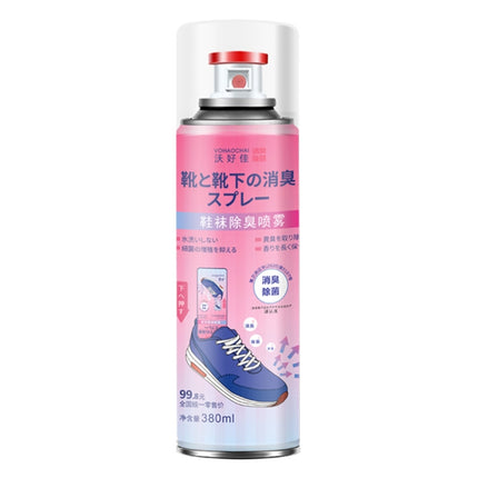 Anti-Odor Foot Sneaker Fragrance Deodorizing Spray For Shoes And Socks, 260ml Peach, 260ml Ordinary, 380ml Sterilization