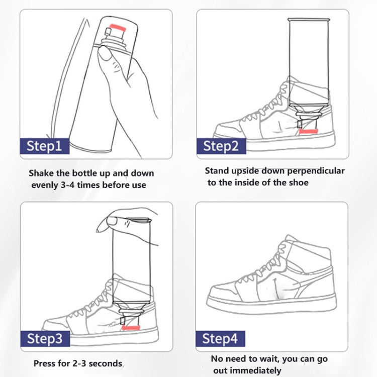 Anti-Odor Foot Sneaker Fragrance Deodorizing Spray For Shoes And Socks