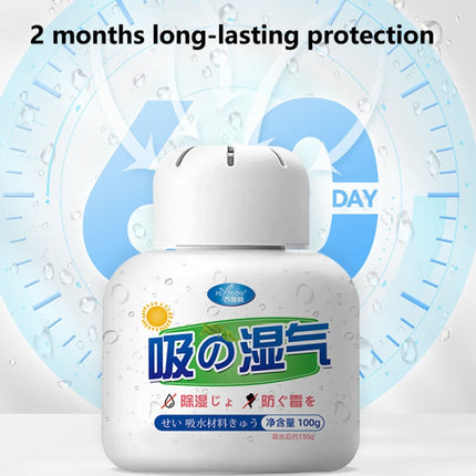 Dehumidification Box Moisture-Proof And Mildew-Proof Desiccant For Wardrobe, 100g