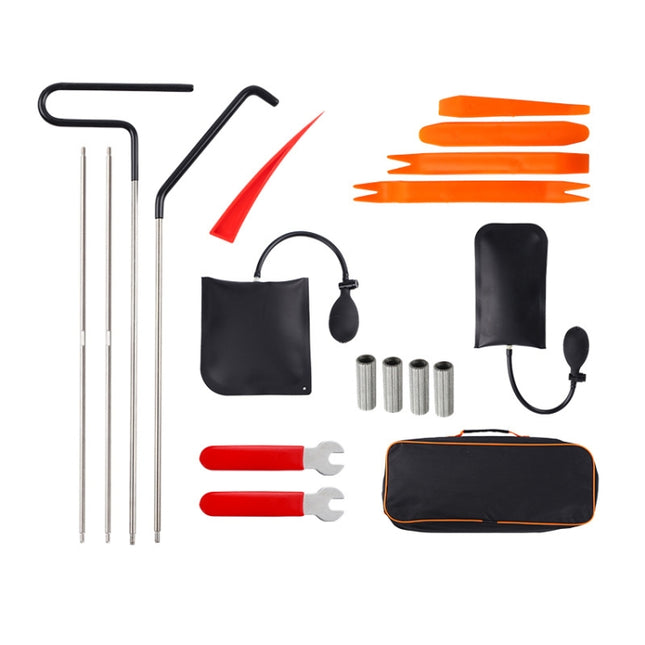 Car Audio Repair Disassembly Auxiliary Emergency Tool Kit, Orange 18pcs/set, Purple Red 18pcs/set, Red 22pcs/set, Blue 22pcs/set, Blue 23pcs/set, 27pcs/set