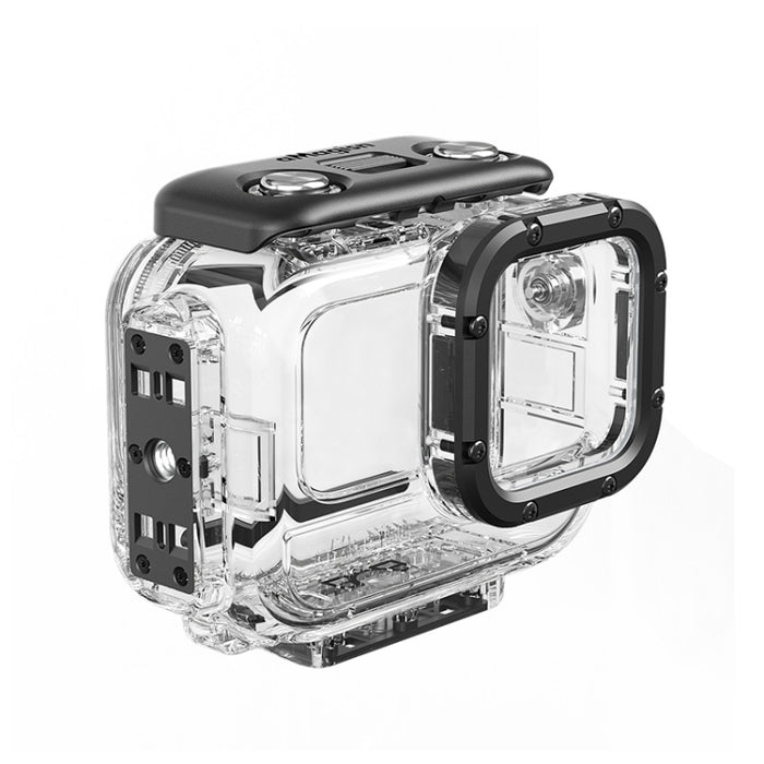 aMagisn Horizontal and Vertical Shooting Waterproof Diving Housing 60m Waterproof Diving Case Accessories, For Insta360 Ace