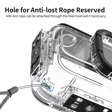 aMagisn Horizontal and Vertical Shooting Dive Shell 60m Waterproof Shell Accessories, For Insta360 Ace