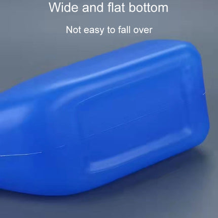 Household Mens Urinal 1200ml Plastic Potty With Lid And Smooth Mouth Urinal