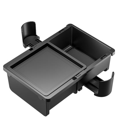 Car Seat Armrest Storage Box Adjustable Tissue Box