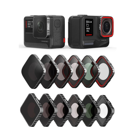 aMagisn Waterproof Filter Protective Goggles Sports Camera Accessories, For Insta360 Ace Pro UV, For Insta360 Ace Pro CPL
