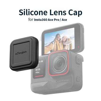 aMagisn Silicone Lens Cap Protective Cover Sports Camera Accessories