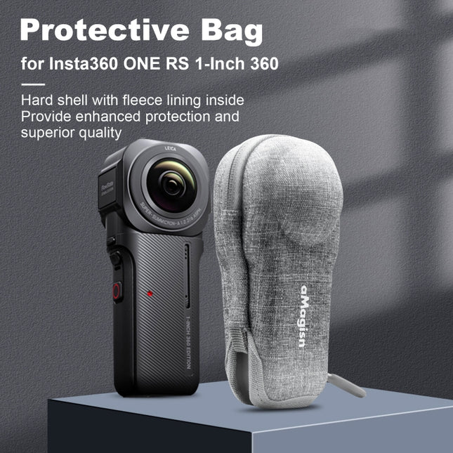 For Insta360 ONE RS 1-inch 360 aMagisn Panoramic Body Bag Sports Camera Accessories