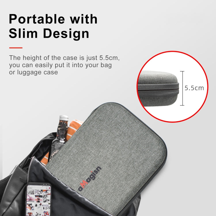 For DJI Osmo Action 4 aMagisn Medium Storage Pack Protection Movement Camera Accessories, For DJI Osmo Action 4