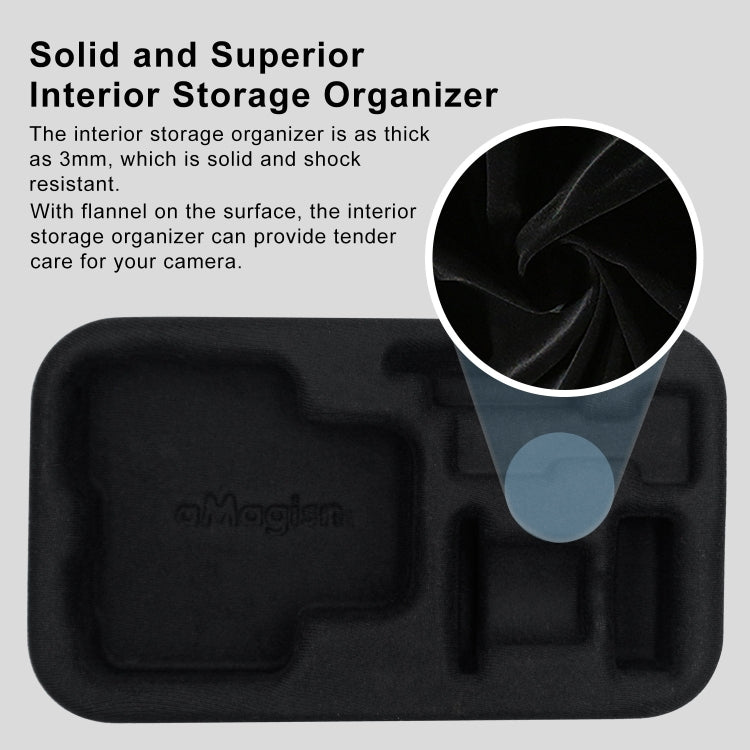 For DJI Osmo Action 4 / 3 aMagisn Small Organizer Bag Sports Camera Protective Accessories