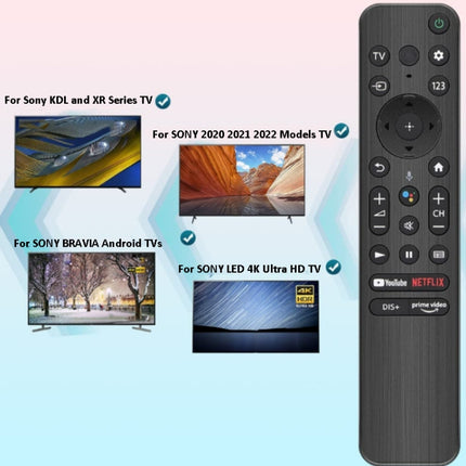 Control remoto por voz Bluetooth RMF-TX800U para televisores Sony KDL y XR/4K BRAVIA, RMF-TX800U