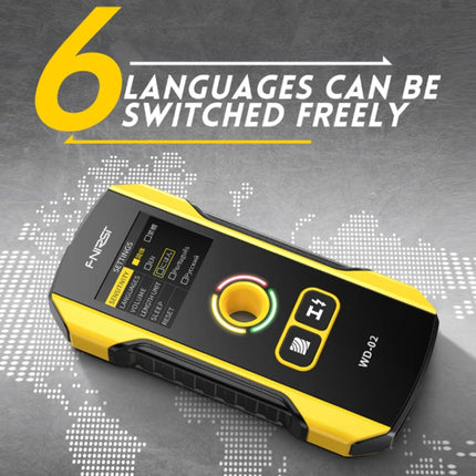 FNIRSI Multifunctional Wall Wire And Metal Rebar Detector, WD-02