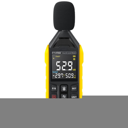 FNIRSI Noise Decibel Meter Home Volume Detector, Yellow