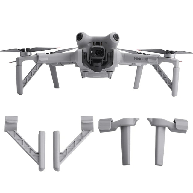 Pata de altura aumentada para tren de aterrizaje BRDRC para dron DJI Mini 4 Pro