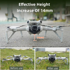 For DJI Mini 4 Pro Drone BRDRC Landing Gear Increased Height Leg