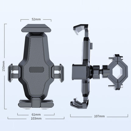 Cycling Bicycle Automatic Locking Mobile Phone Holder, Bicycle Phone Holder