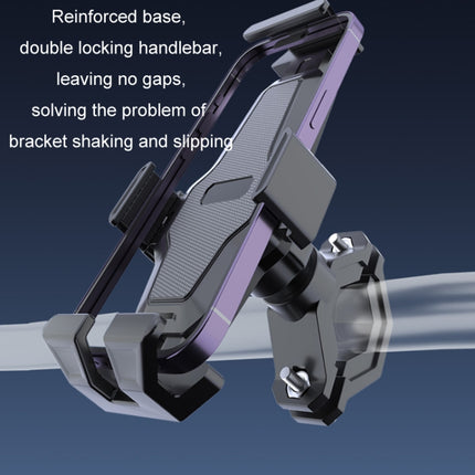 Cycling Bicycle Automatic Locking Mobile Phone Holder, Bicycle Phone Holder