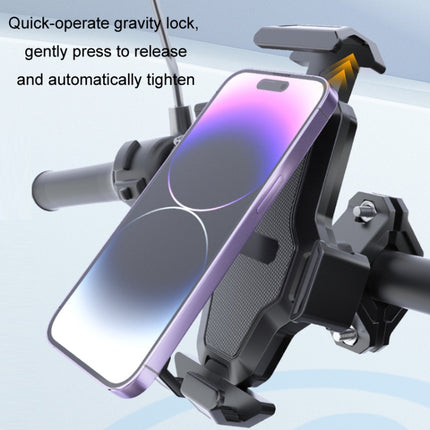 Cycling Bicycle Automatic Locking Mobile Phone Holder, Bicycle Phone Holder