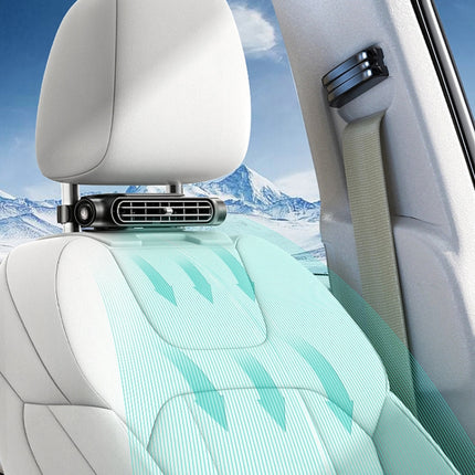 Car Turbine High Wind USB Plug-in Seat Back Fan