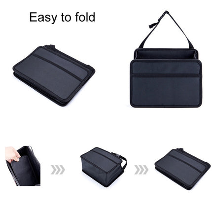 Car Hanging Garbage Bag Multifunctional Folding Storage Box, H611 Woven Pattern, H612 Crocodile Pattern, H613 Litchi Pattern, H615 Oxford Cloth