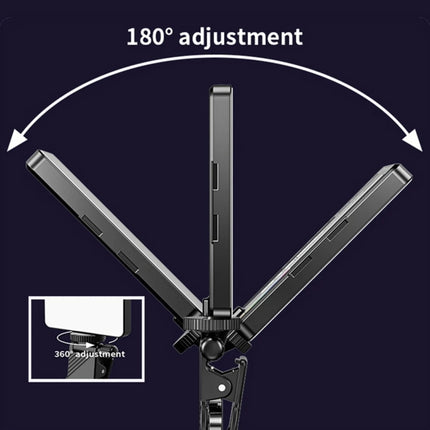 Rechargeable Pocket Light Mini Photography Light LED Outdoor Shooting Supplementary Light, Desiontal M15 3 Color Temperature, Desiontal M16 RGB