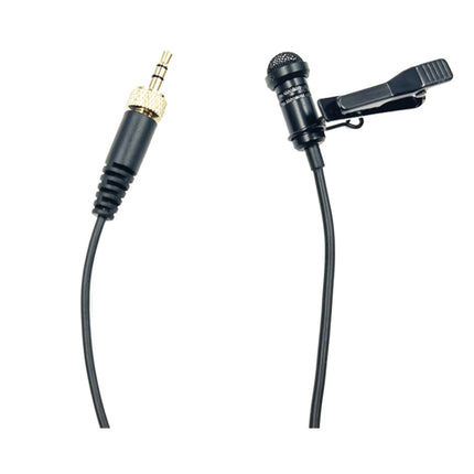 3.5mm Straight Internal Thread Plug Wireless Transmitting Lavalier Microphone, 1.5m
