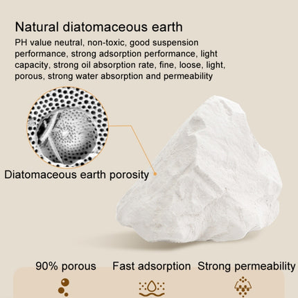 HAZAI Diatomaceous Earth Drying Spoon Pet Grain Bin Moisture Resistant Drying Scoop