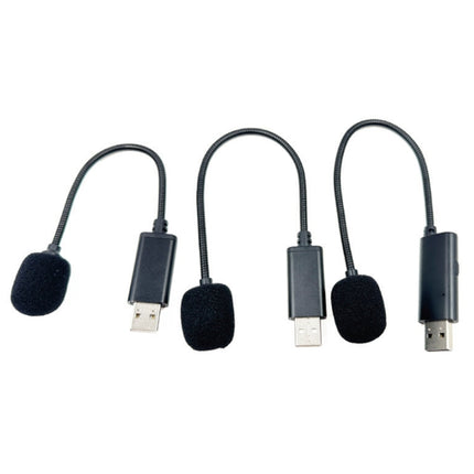 USB Direct Plug Computer Live Video Conference Microphone, 4.0x205mm, 4.0x255mm, 4.0x255mm With Switch