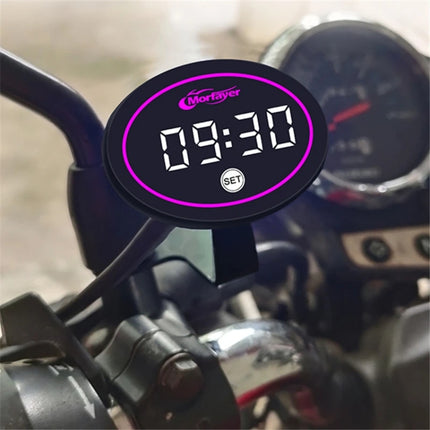 Morfayer Locomotive Multi-function Voltmeter, Red, Voltmeter Function, 2 in 1, 4 in 1, 4 in 1 With 7 Color Aperture