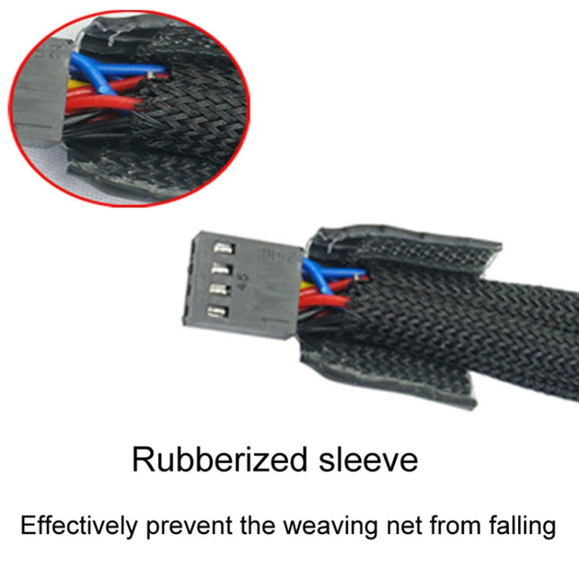 Computer PWM Temperature Control Cooling Fan Extension Cable Chassis HUB Connector