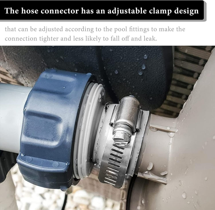 For Intex Pool Hose Adapter with Internal Thread, A Set, B Set, 1 A Type Adapter
