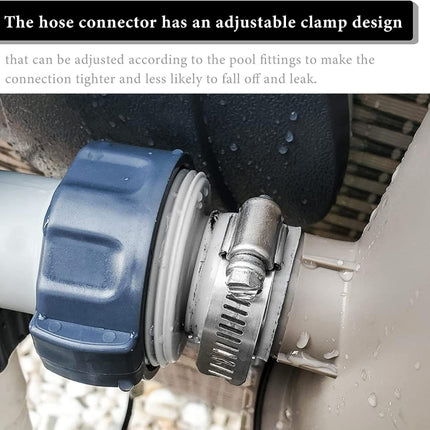 For Intex Pool Hose Adapter with Internal Thread, A Set, B Set, 1 A Type Adapter