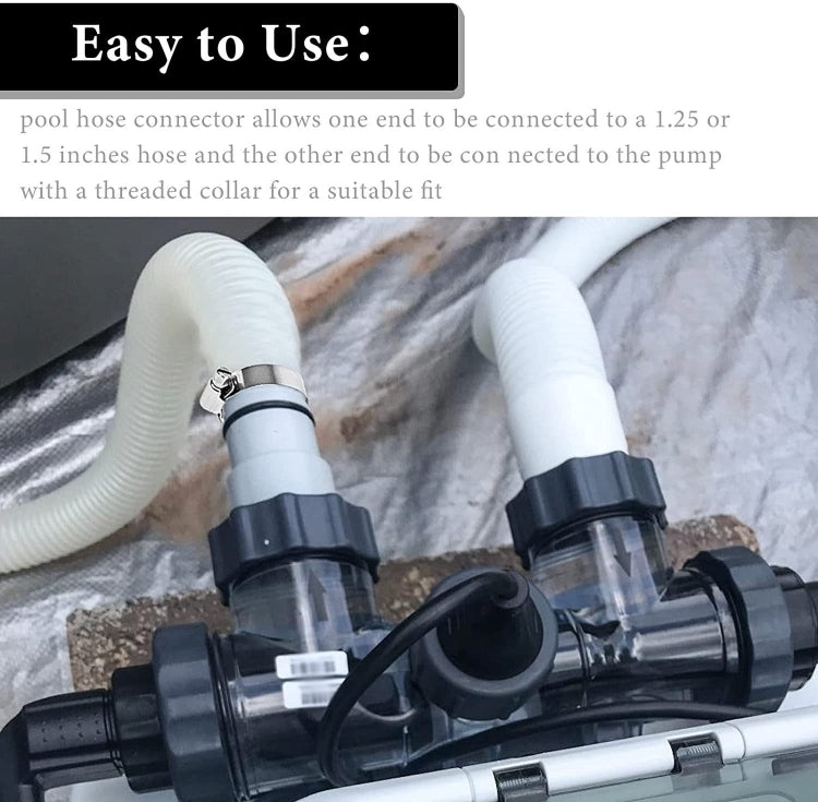 For Intex Pool Hose Adapter with Internal Thread, A Set, B Set, 1 A Type Adapter