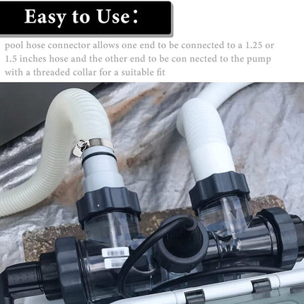 For Intex Pool Hose Adapter with Internal Thread, A Set, B Set, 1 A Type Adapter
